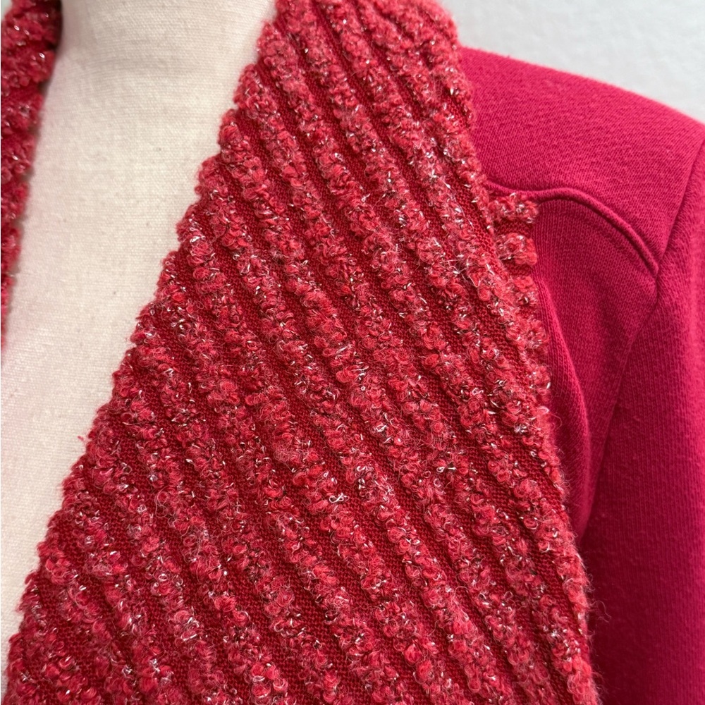 Lucky Brand Red Women's Cardigan, size SMALL in good used condition! - Picture 5 of 7